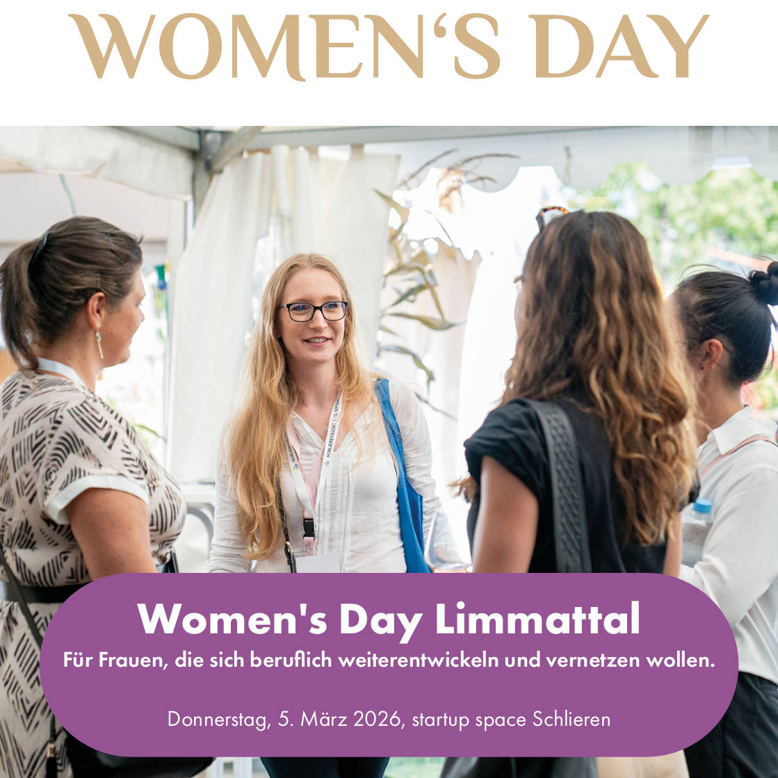 Women's Day Limmattal - 5. März 2026 Women's Day Limmattal - 5. März 2026